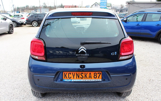 Citroen C1 cena 32900 przebieg: 71000, rok produkcji 2018 z Oborniki Śląskie małe 407